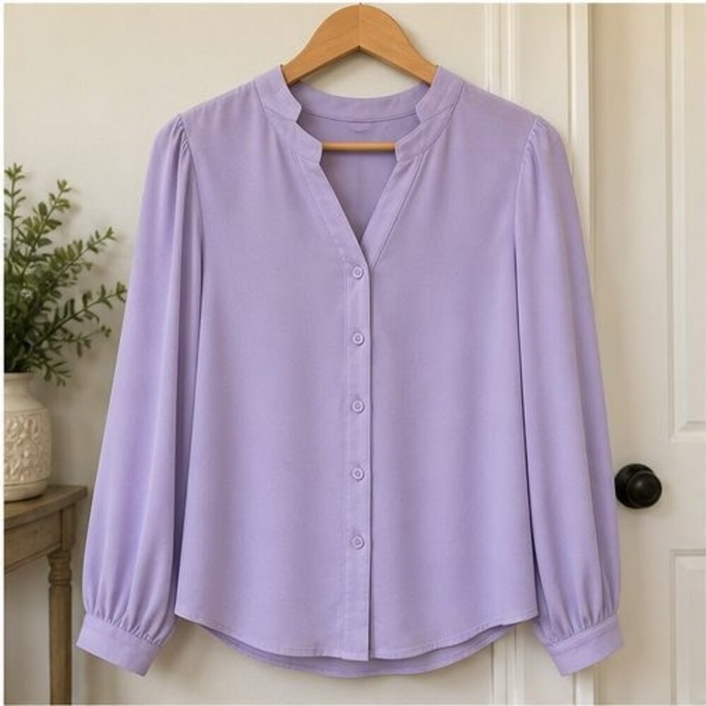 Lilac Tunic Blouse